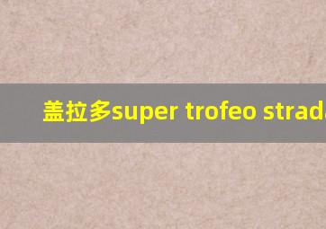 盖拉多super trofeo stradale